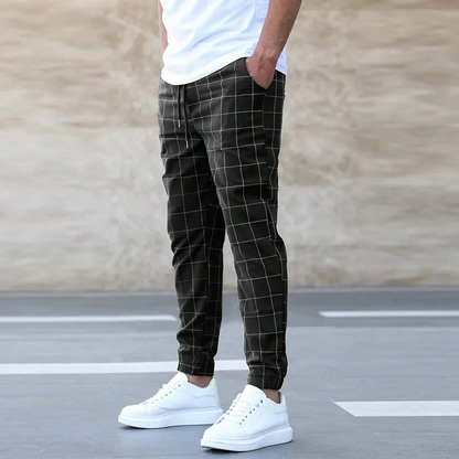 Crossmark Checkered Jogger