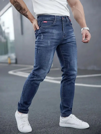 Savage Cut Tapered Jeans