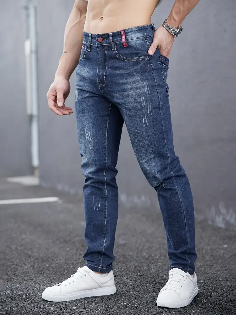 Savage Cut Tapered Jeans