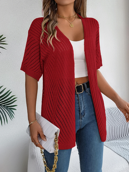 Breeze Chevron Knit Cardigan