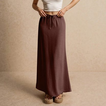 Muse Maxi Drape Skirt