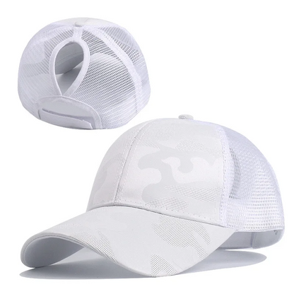 Camo High Pony Cap