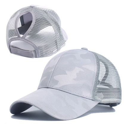 Camo High Pony Cap