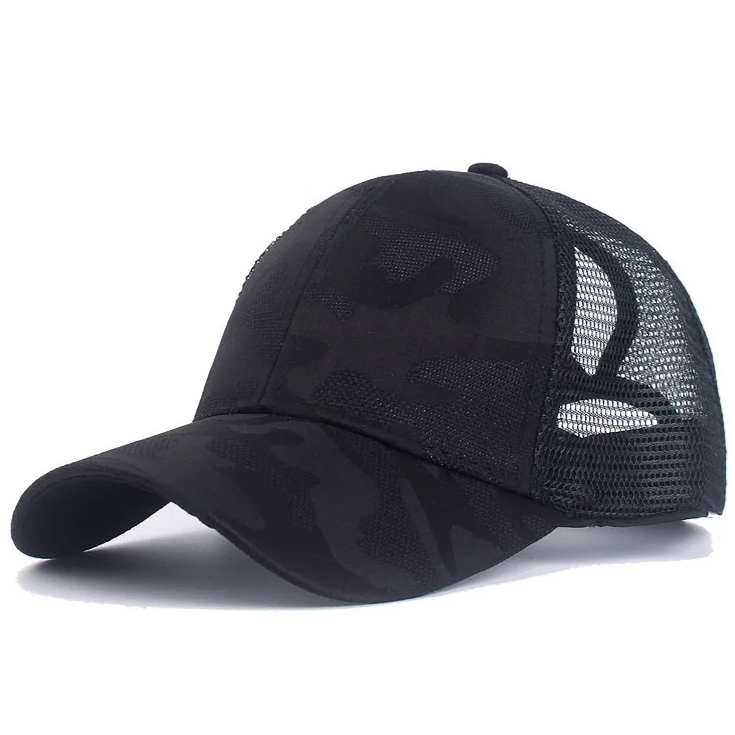 Camo High Pony Cap
