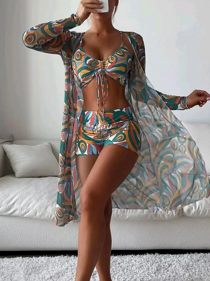 Cabana 3-Piece Swim Set