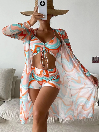 Cabana 3-Piece Swim Set