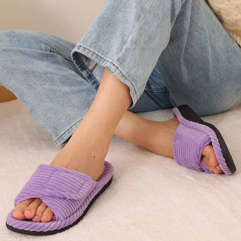 Bliss Corduroy slides