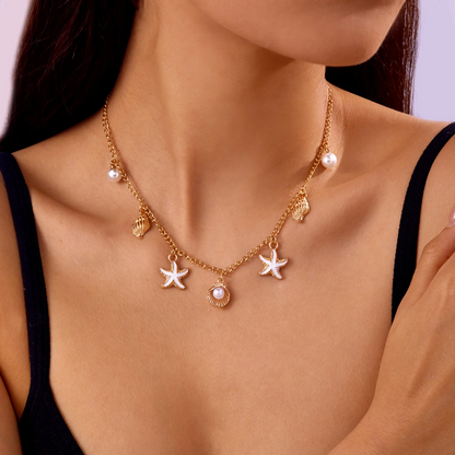 Sirene Ocean Charm Necklace