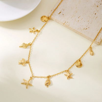 Sirene Ocean Charm Necklace