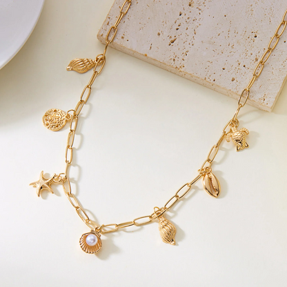 Sirene Ocean Charm Necklace
