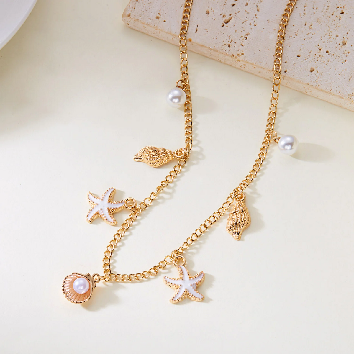 Sirene Ocean Charm Necklace