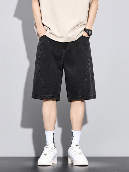 Offset Denim Short