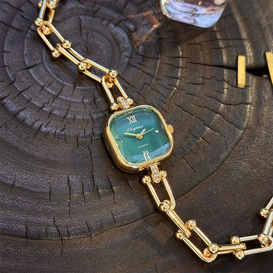 Baroque Chain Link Bracelet Watch