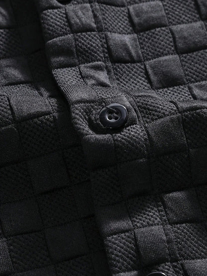 Gridline Checkered Lounge Set