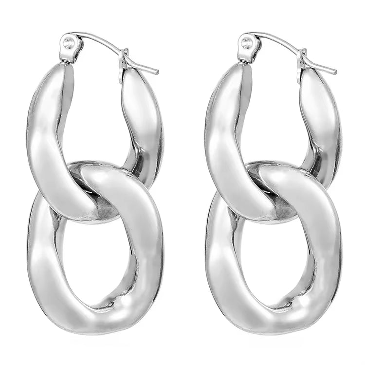 Aria Chain Link Earrings