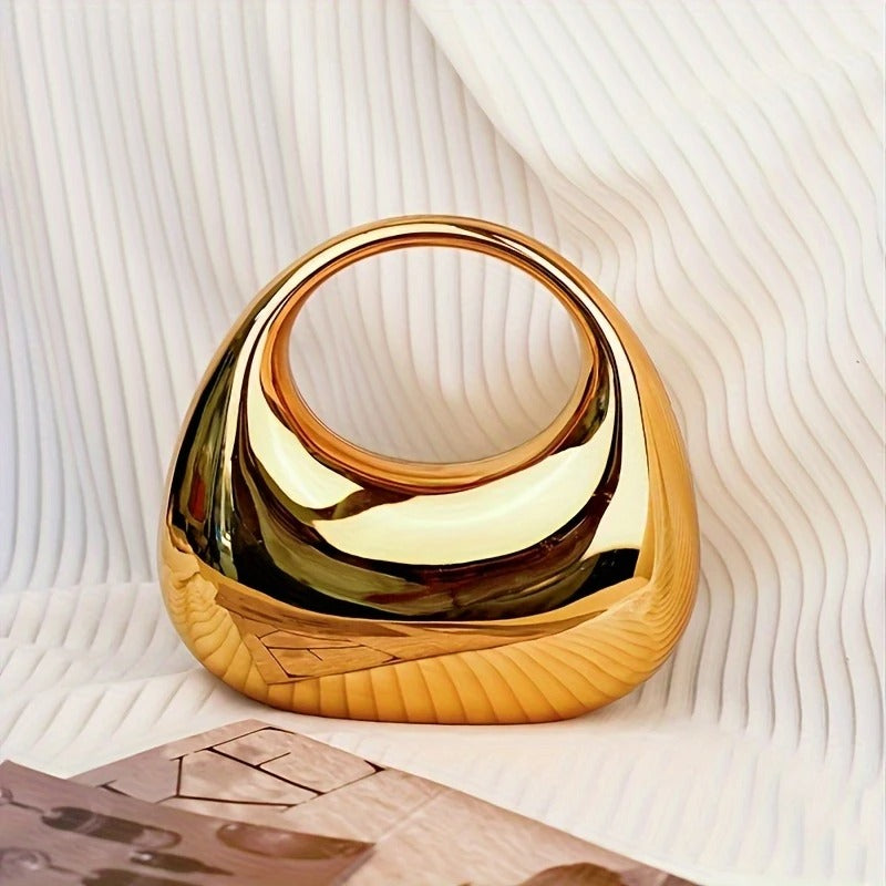 Nova Sculptural Clutch Bag