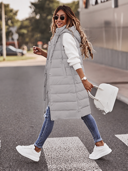 Ellis Longline Puffer Vest