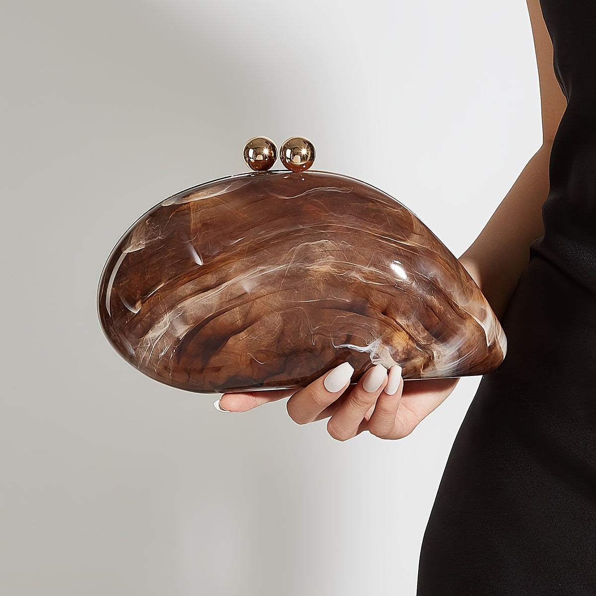 Marblea Acrylic Clutch Bag
