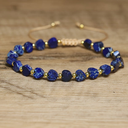 Heartline Stone Bracelet