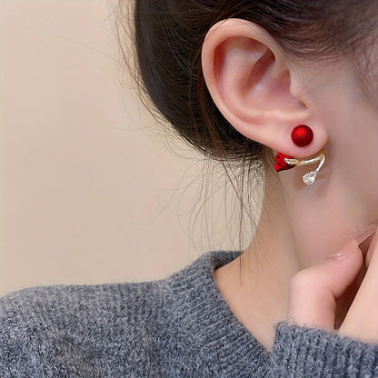 Rosette Wrap Earrings