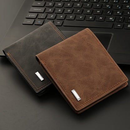 Executive Slim Suede Wallet