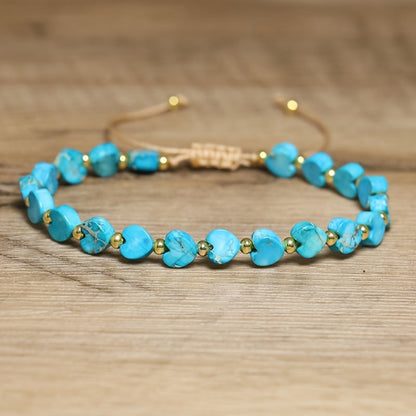 Heartline Stone Bracelet
