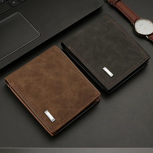 Executive Slim Suede Wallet