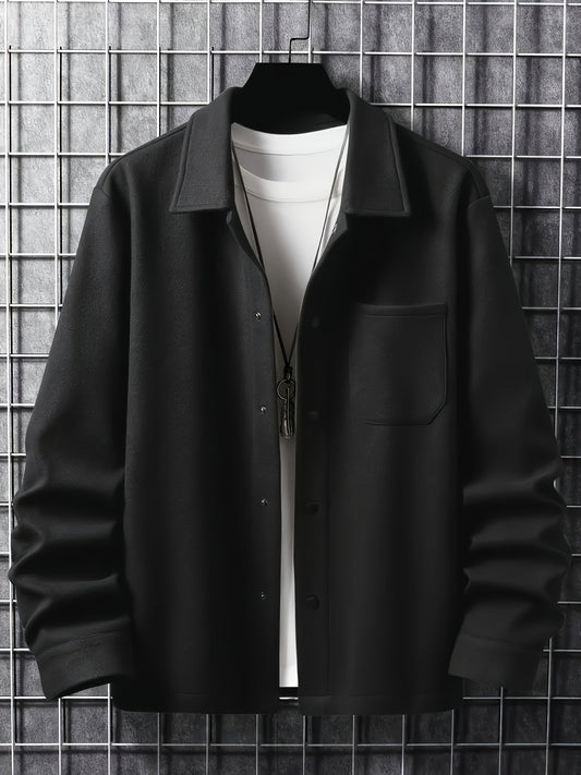 Montel Wool Snap Jacket
