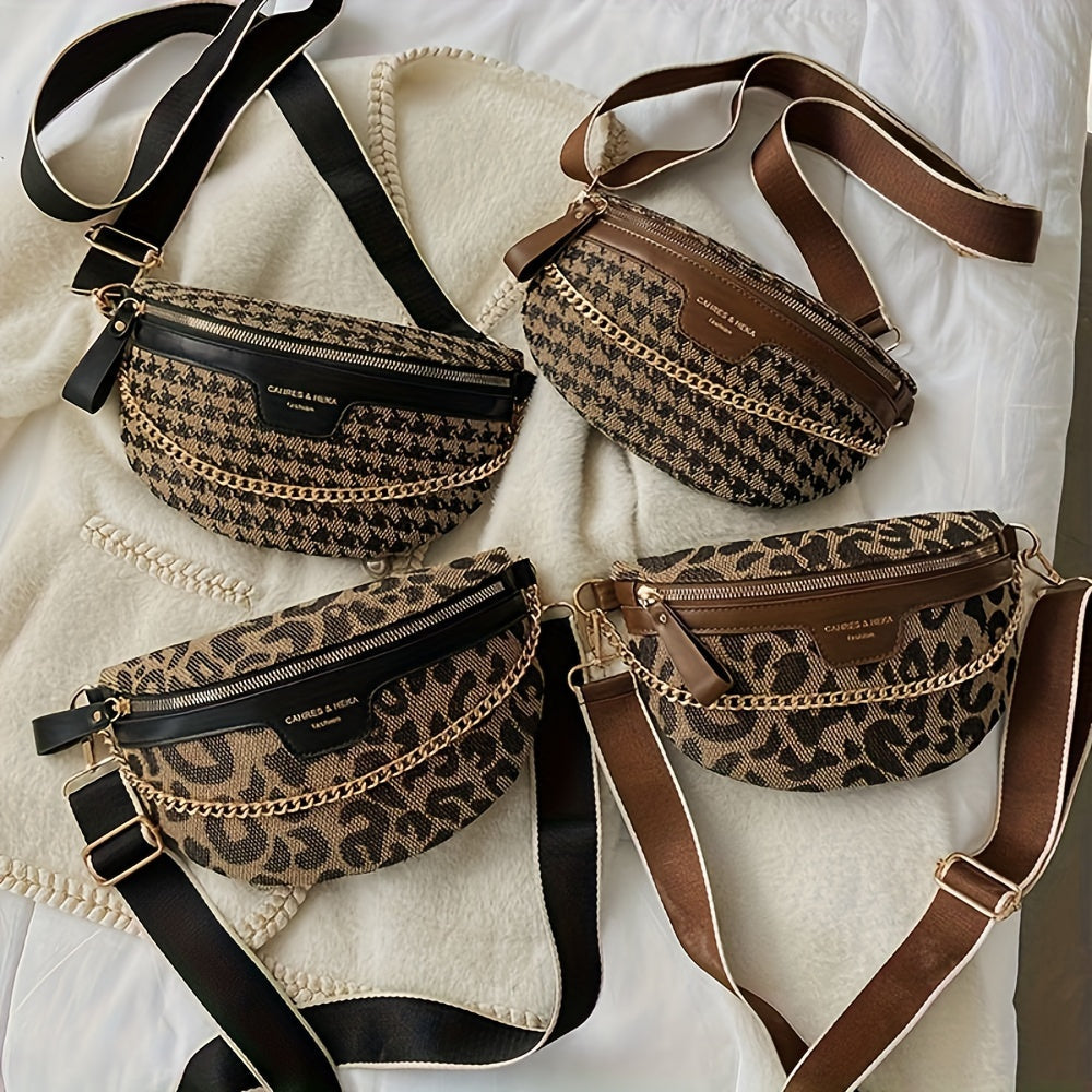 Jacquard Muse Chain Belt Bag