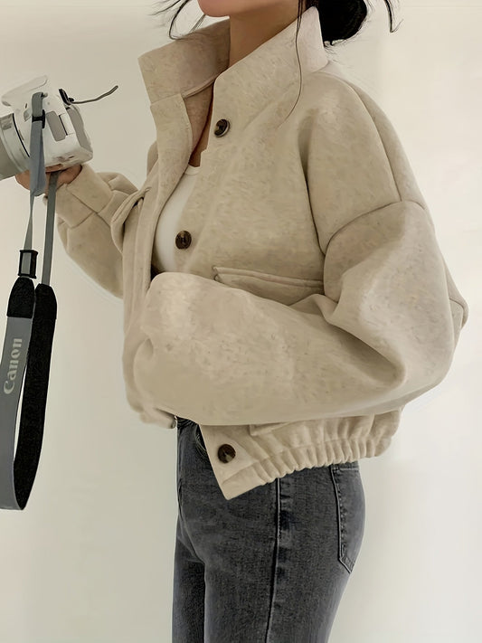 Studio Cropped Utility Jacket