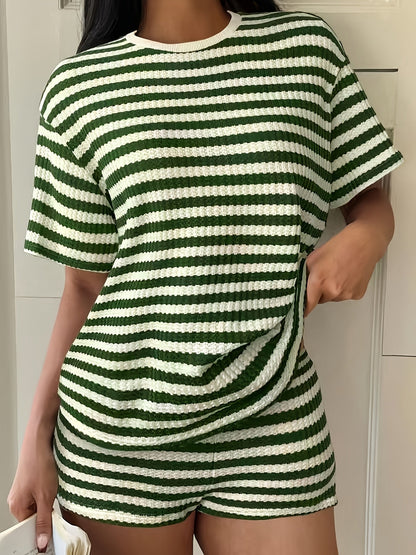 Sunday Stripe Lounge Set