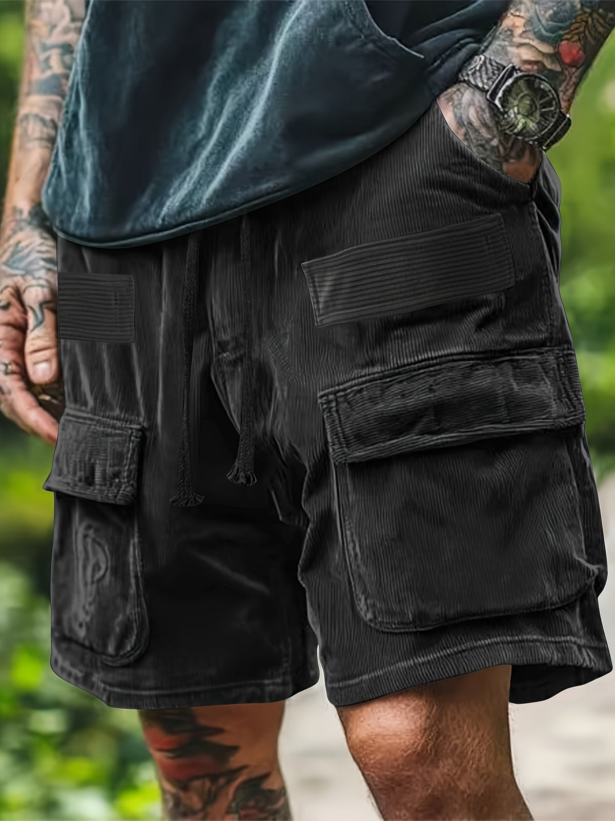 Strata Corduroy Cargo Short