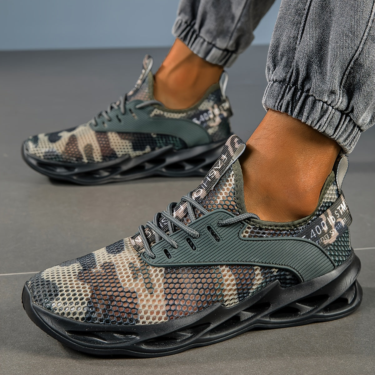 Phantom Camo Mesh Sneaker