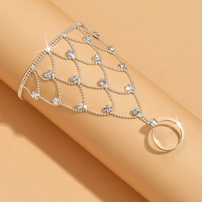 Cascade Mesh Hand Chain