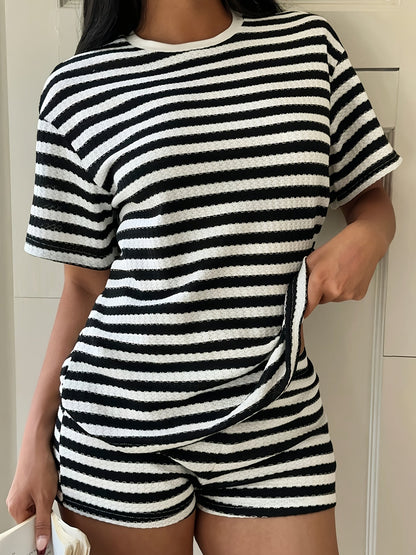 Sunday Stripe Lounge Set