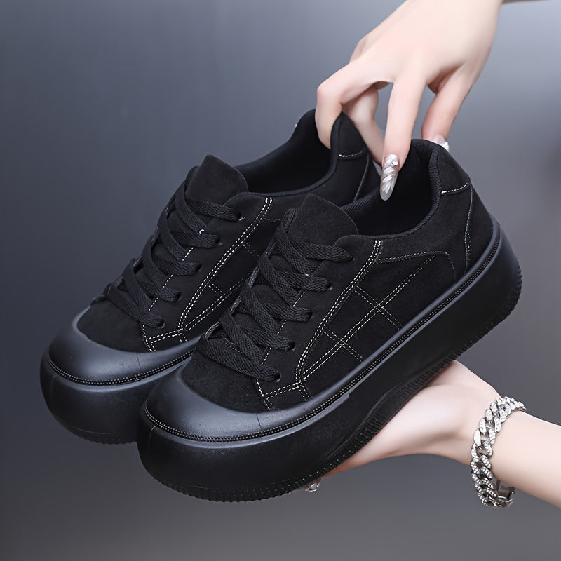 Ivanna Suede Platform Sneaker