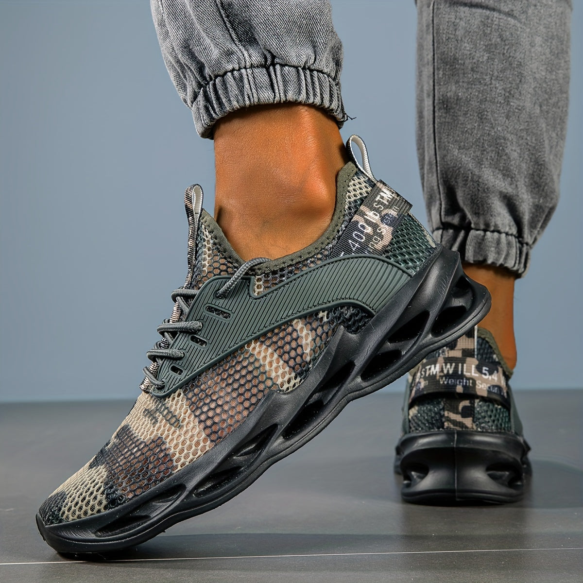 Phantom Camo Mesh Sneaker