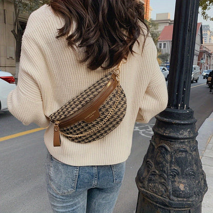 Jacquard Muse Chain Belt Bag
