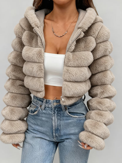 Serene Faux Fur Coat