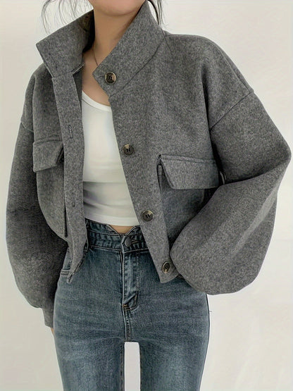 Studio Cropped Utility Jacket