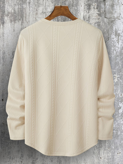Verso Cable Knit Crewneck