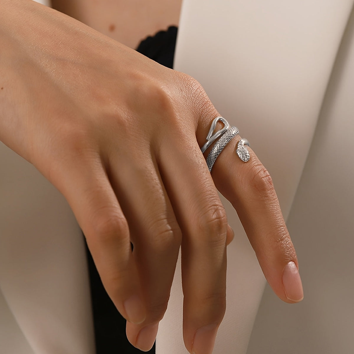 Serpente Coil Wrap Ring