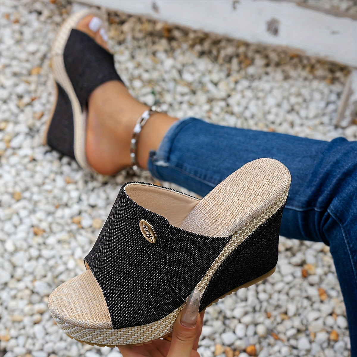 Harbor Espadrille Wedge