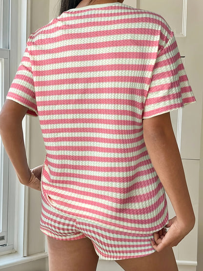 Sunday Stripe Lounge Set