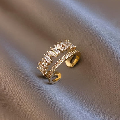 Velisse Double Band Ring