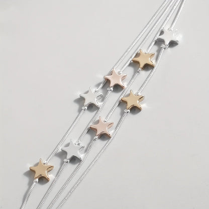 Constellation Layered Chain Bracelet