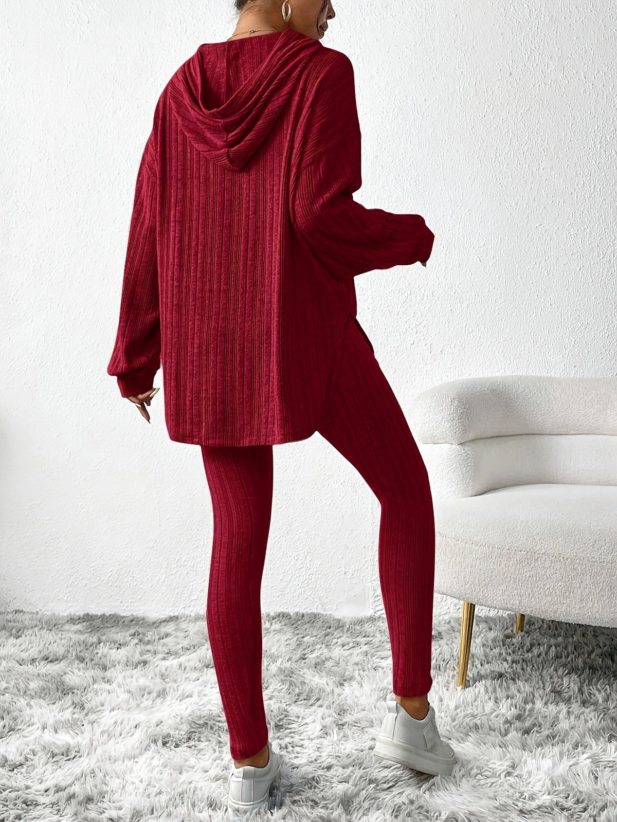 Camden Ribbed Knit Lounge Set