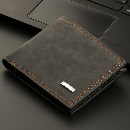 Executive Slim Suede Wallet