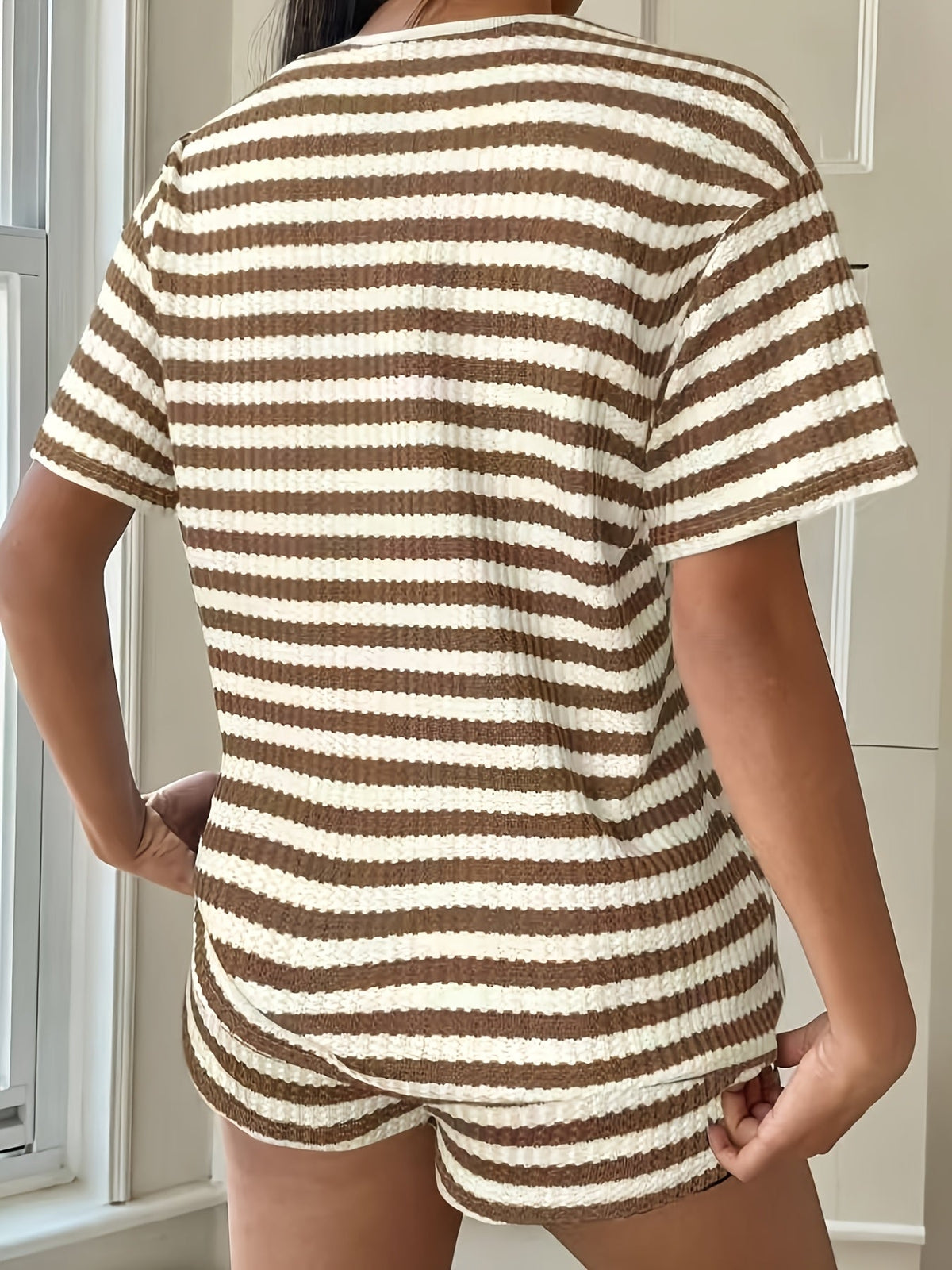 Sunday Stripe Lounge Set