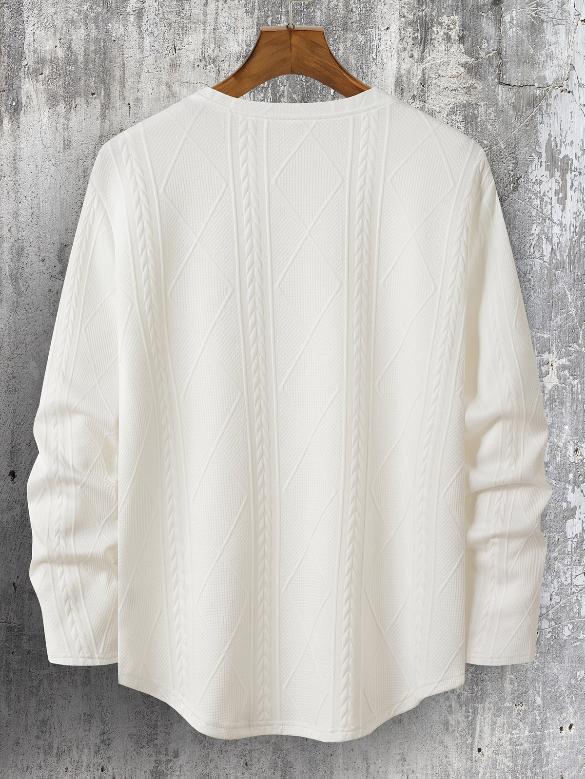 Verso Cable Knit Crewneck